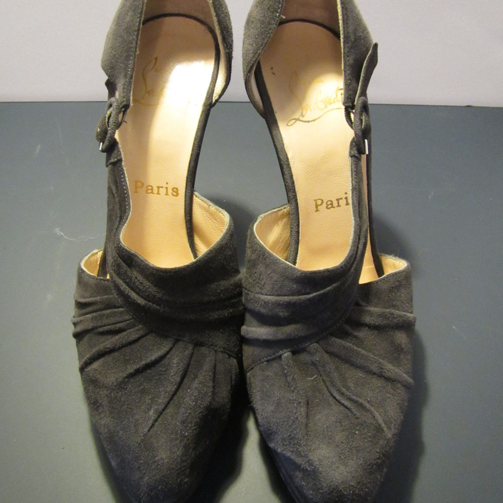 Christian Louboutin Suede Pumps
